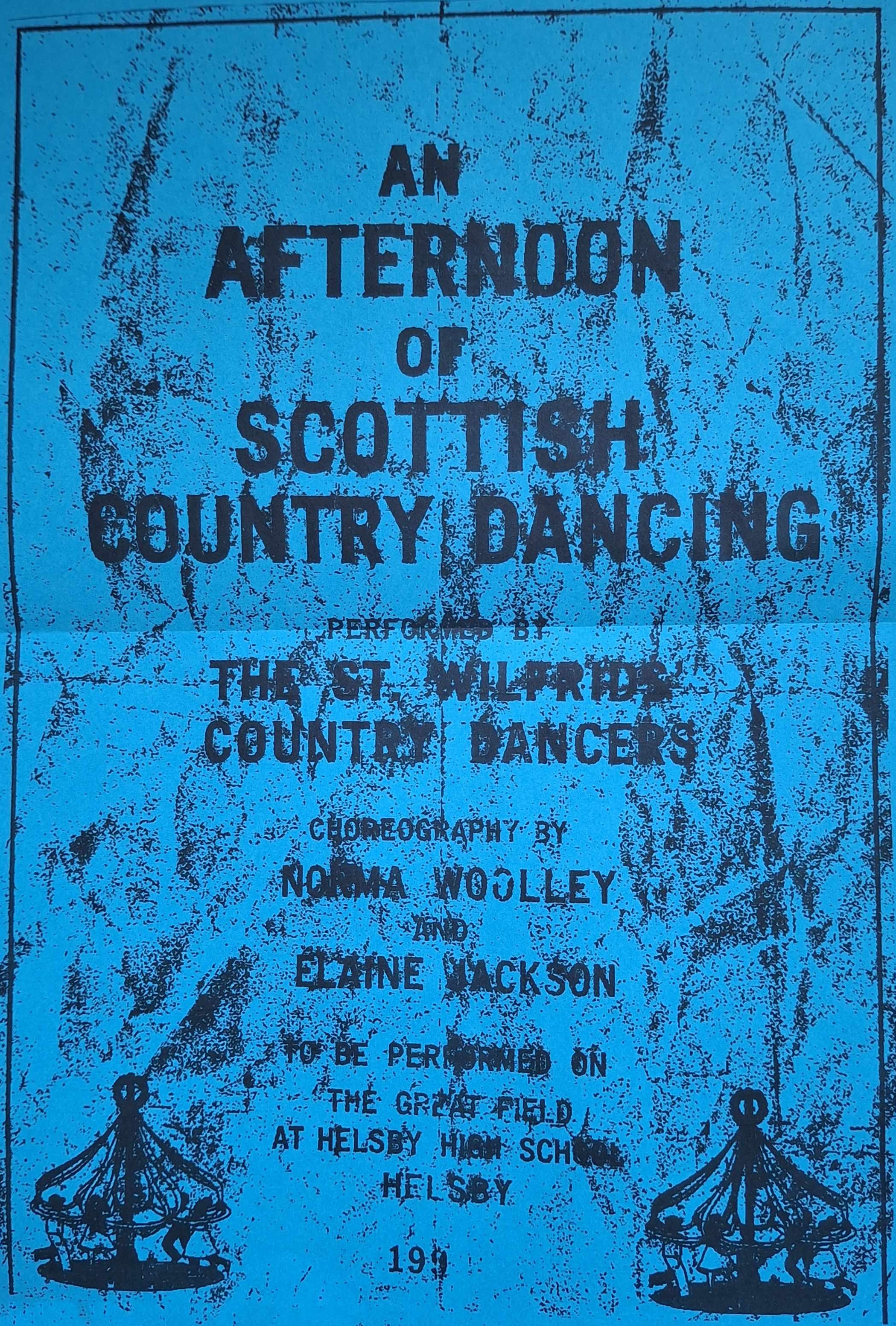 country dancing poster